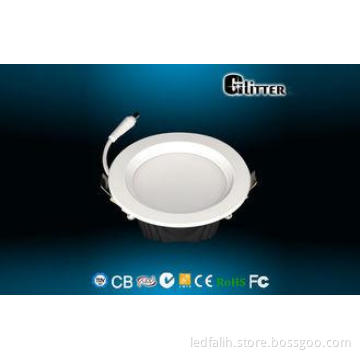 Round Neutral White SMD LED Downlight Bathroom , Power Ener
